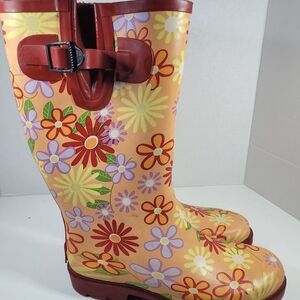 Women’s Stone Creek Steel Shank Rubber Boots Size 7